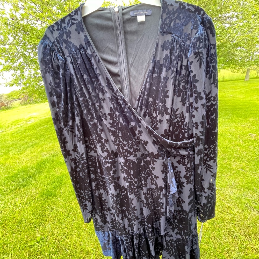 Tommy Hilfiger Dark Blue Floral Dress